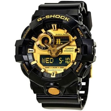 RELOJ CASIO G-SHOCK HOMBRE ANÁLOGO GA-710GB-1A
