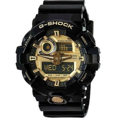RELOJ CASIO G-SHOCK HOMBRE ANÁLOGO GA-710GB-1A - 2