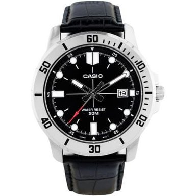 RELOJ CASIO HOMBRE ANÁLOGO MTP-VD01L-1EV NEGRO