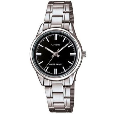 RELOJ CASIO MUJER ANÁLOGO LTP-V005D-1A PLATEADO