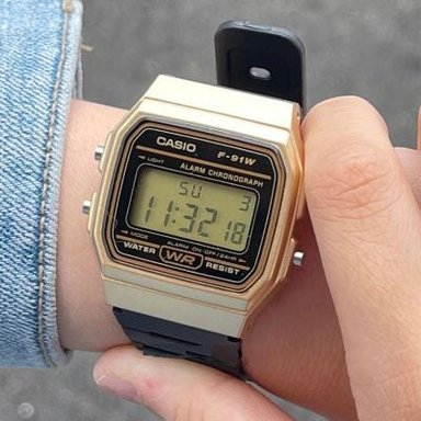 RELOJ CASIO UNISEX DIGITAL F-91WM-9A - 2