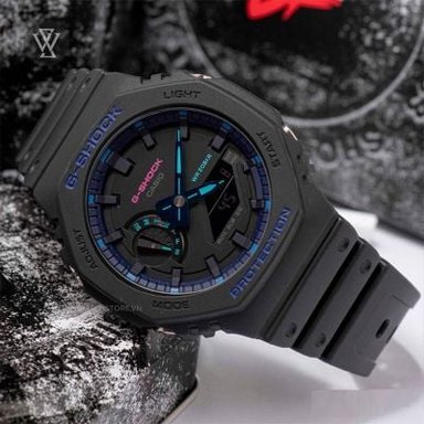 RELOJ CASIO G-SHOCK HOMBRE ANÁLOGO GA-2100VB-1A - 2