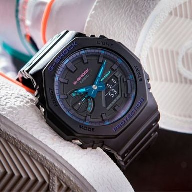 RELOJ CASIO G-SHOCK HOMBRE ANÁLOGO GA-2100VB-1A - 3