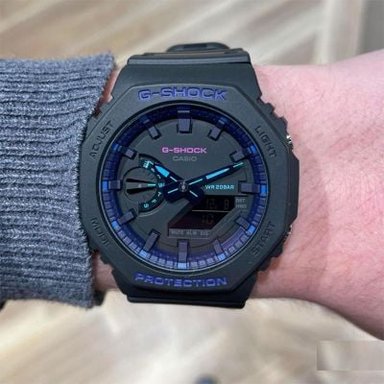 RELOJ CASIO G-SHOCK HOMBRE ANÁLOGO GA-2100VB-1A - 6