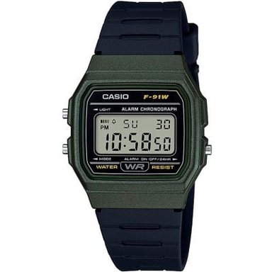 RELOJ CASIO UNISEX DIGITAL F-91WM-3A