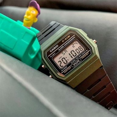 RELOJ CASIO UNISEX DIGITAL F-91WM-3A - 2
