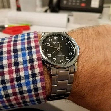 RELOJ CASIO HOMBRE ANÁLOGO MTP-V001D-1B - 5