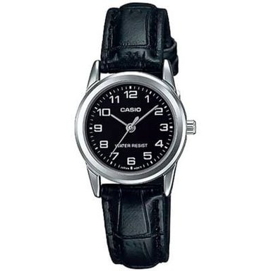 RELOJ CASIO MUJER ANÁLOGO LTP-V001L-1B NEGRO