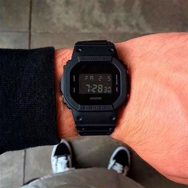 RELOJ CASIO G-SHOCK HOMBRE DIGITAL DW-5600BB-1 - 3