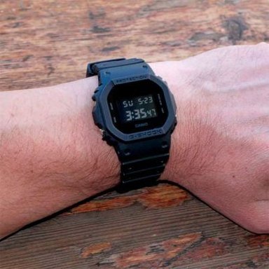 RELOJ CASIO G-SHOCK HOMBRE DIGITAL DW-5600BB-1 - 4
