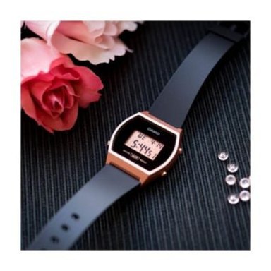 RELOJ CASIO MUJER DIGITAL LW-204-1A NEGRO - 4
