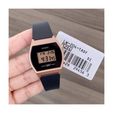 RELOJ CASIO MUJER DIGITAL LW-204-1A NEGRO - 6