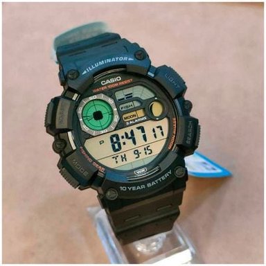 RELOJ CASIO HOMBRE DIGITAL WS-1500H-1AV FISHING GEAR - 2
