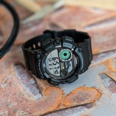 RELOJ CASIO HOMBRE DIGITAL WS-1500H-1AV FISHING GEAR - 3