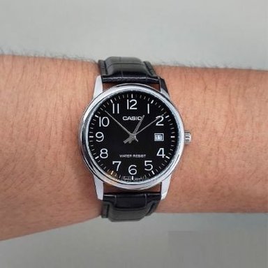 RELOJ CASIO HOMBRE ANÁLOGO MTP-V002L-1B - 4