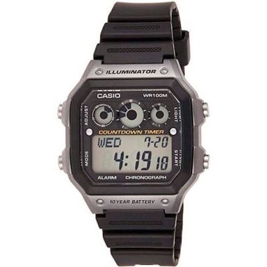 RELOJ CASIO HOMBRE DIGITAL AE-1300WH-8AV NEGRO