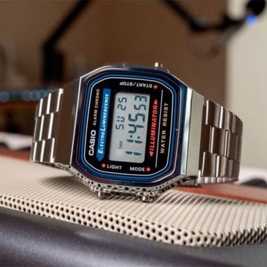 RELOJ CASIO UNISEX DIGITAL A168WA-1 - 2