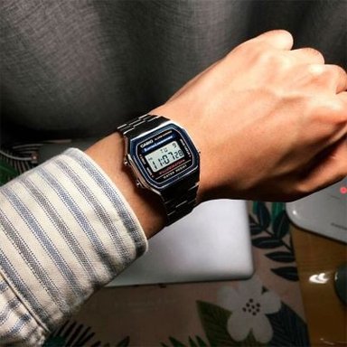 RELOJ CASIO UNISEX DIGITAL A168WA-1 - 4