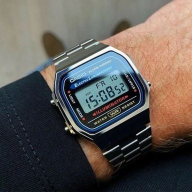 RELOJ CASIO UNISEX DIGITAL A168WA-1 - 5