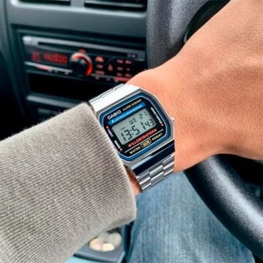 RELOJ CASIO UNISEX DIGITAL A168WA-1 - 6