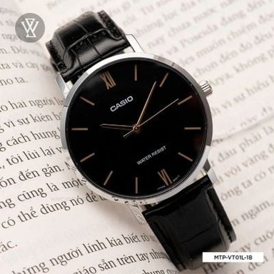 RELOJ CASIO HOMBRE ANÁLOGO MTP-VT01L-1B - 4