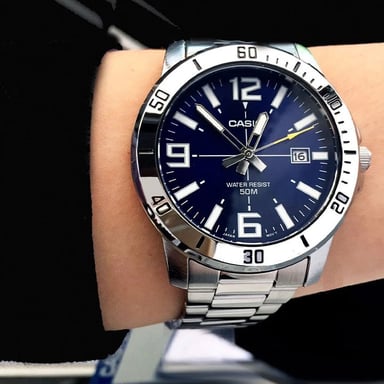 RELOJ CASIO HOMBRE ANÁLOGO MTP-VD01D-2BV - 2
