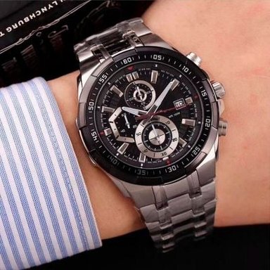 RELOJ CASIO HOMBRE ANÁLOGO EDIFICE EFR-539D-1AV - 2