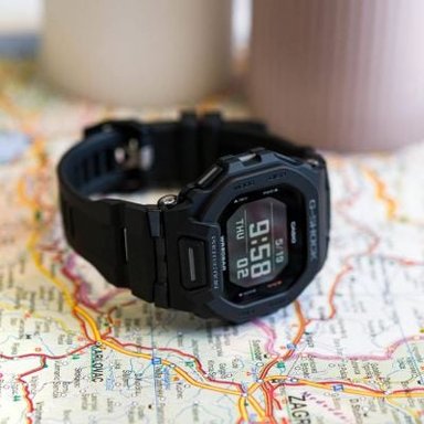 RELOJ CASIO G-SHOCK HOMBRE DIGITAL GBD-200-1 BLUETOOTH - 5