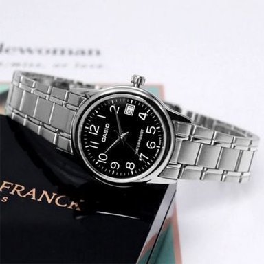 RELOJ CASIO MUJER ANÁLOGO LTP-V002D-1B - 2