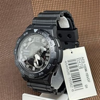 RELOJ CASIO HOMBRE ANÁLOGO AEQ-100W-1BV - 4