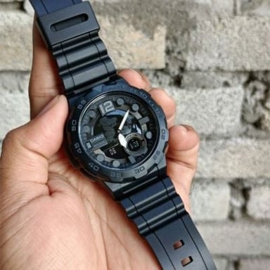 RELOJ CASIO HOMBRE ANÁLOGO AEQ-100W-1BV - 6