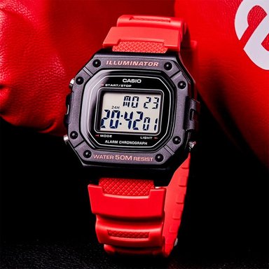 RELOJ CASIO DIGITAL W-218H-4BV - 2