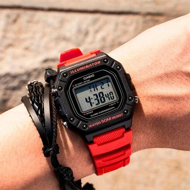 RELOJ CASIO DIGITAL W-218H-4BV - 3