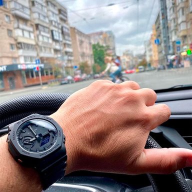 RELOJ CASIO G-SHOCK HOMBRE ANÁLOGO DIGITAL GA-2100-1A1 - 5
