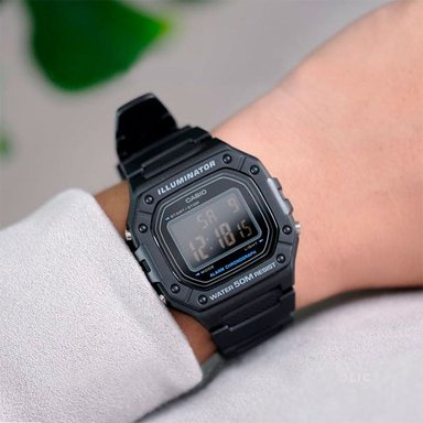 RELOJ CASIO HOMBRE DIGITAL W-218H-1BV - 5