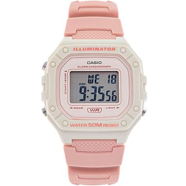 RELOJ CASIO MUJER DIGITAL W-218HC-4A2V