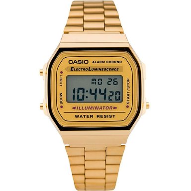 RELOJ CASIO UNISEX DIGITAL A168WG-9W