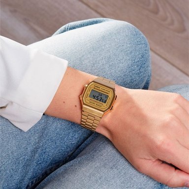 RELOJ CASIO UNISEX DIGITAL A168WG-9W - 3