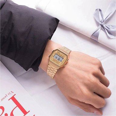 RELOJ CASIO UNISEX DIGITAL A168WG-9W - 5