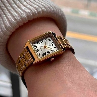 RELOJ CASIO LTP-V007G-9B OLD MONEY AESTHETIC - 10