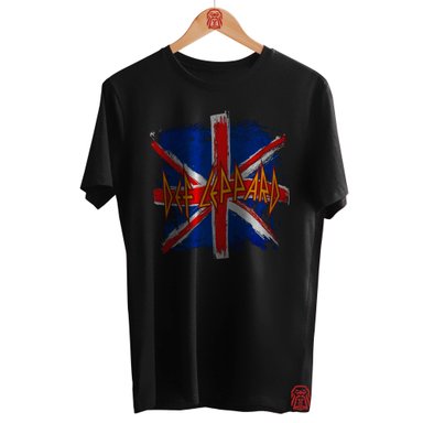 POLO ALGODÓN UNISEX ODIN2013 PERSONALIZADO MOTIVO BANDA DEF LEPPARD 04