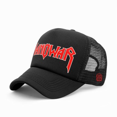 GORRA TRUCKER MANOWAR BANDA HEAVY METAL 01