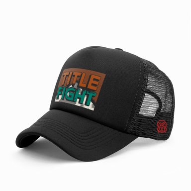 GORRA TRUCKER TITLE FIGHT  BANDA ALTERNATIVA 01