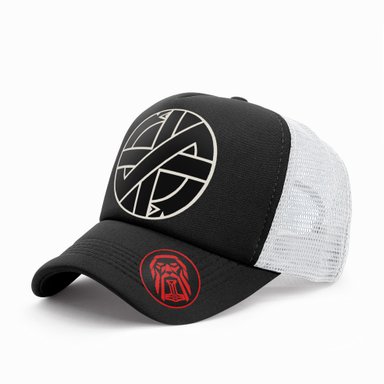 GORRA TRUCKER BANDA PUNK CRASS 02
