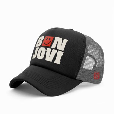 GORRA TRUCKER BANDA DE ROCK BON JOVI 01