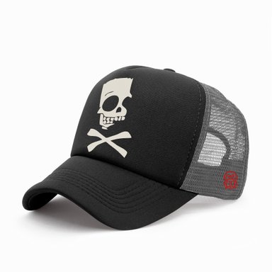 GORRA TRUCKER PARODIA BART JACKASS 03