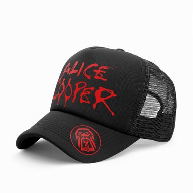 GORRA TRUCKER ALICE COOPER CANTANTE HEAVY METAL 01