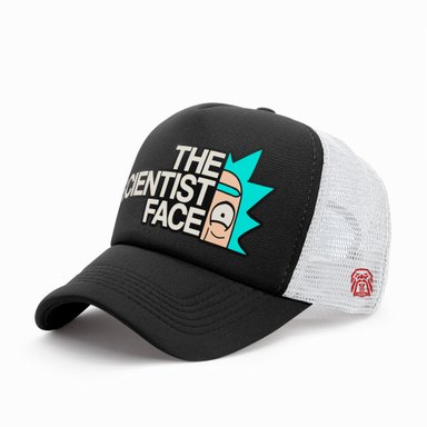 GORRA TRUCKER THE SCIENTIST FACE PARODIA 01