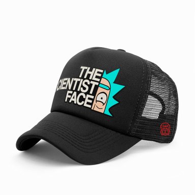 GORRA TRUCKER THE SCIENTIST FACE PARODIA 02