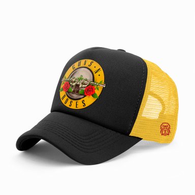 GORRA TRUCKER BANDA HARD ROCK GUNS N ROSES 01